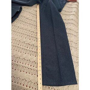 Wrangler Mens‎ 44x30 Dark Gray Polyester Jeans With Zipper Closure